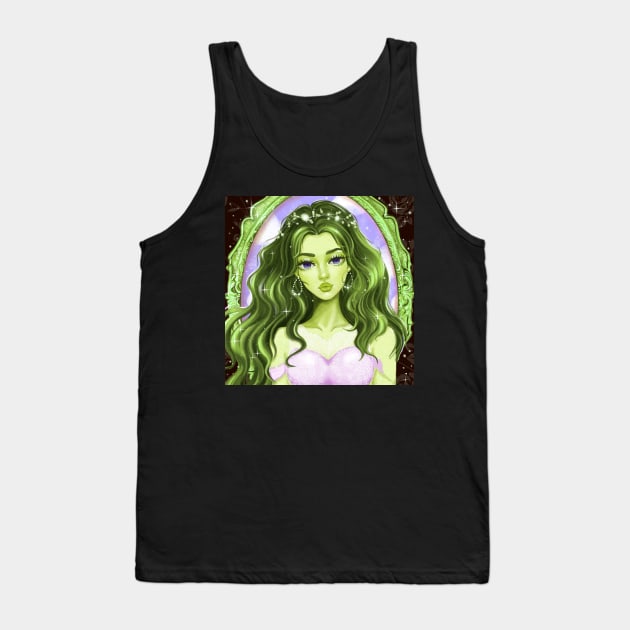 Stylish anime girl Tank Top by danuwiratsongko